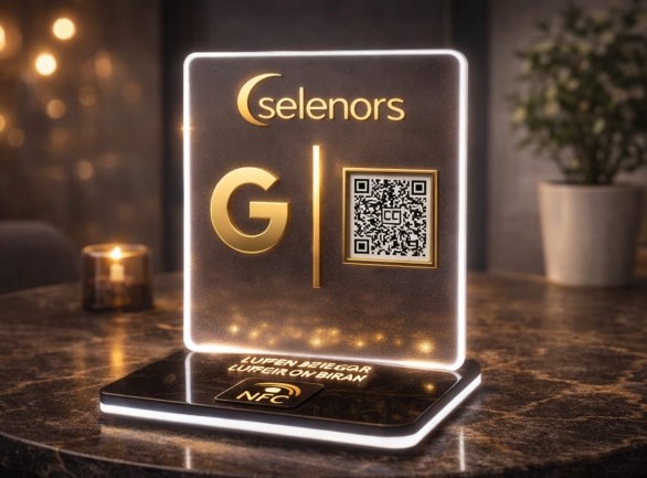CAM QR NFC STANDI
