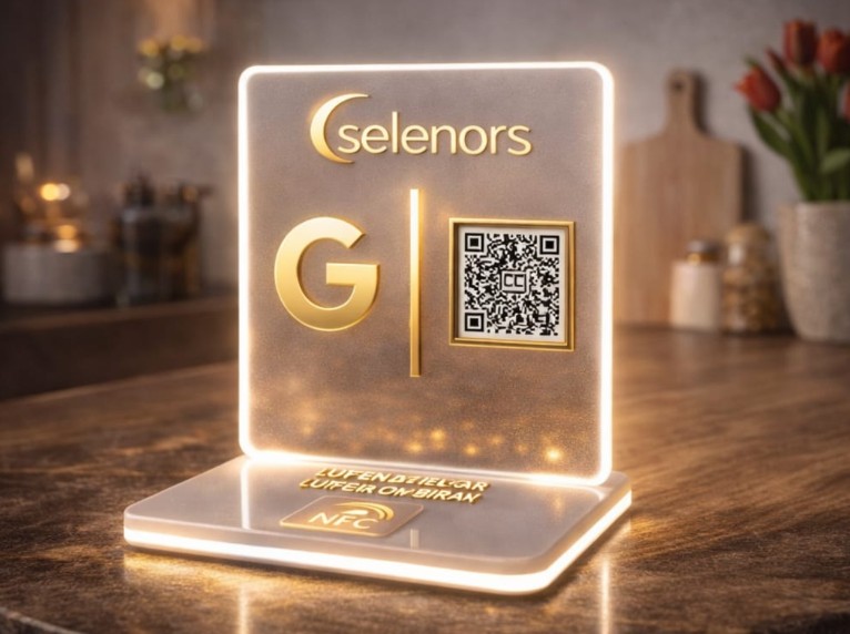 CAM QR NFC STANDI