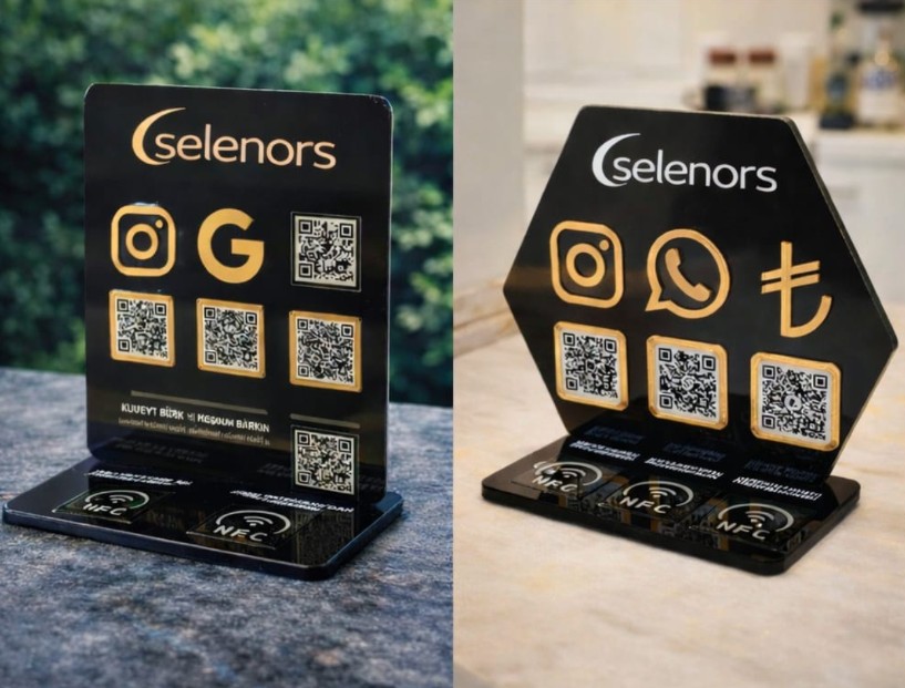 QR NFC STANDI